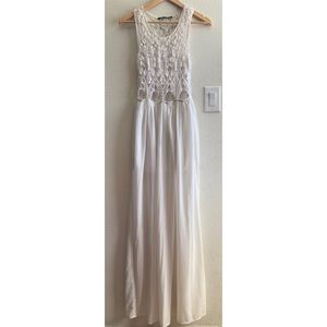 Foreign Exchange White Maxi Dress